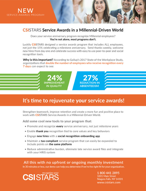 SA in Millennial-Driven World Sales Sheet