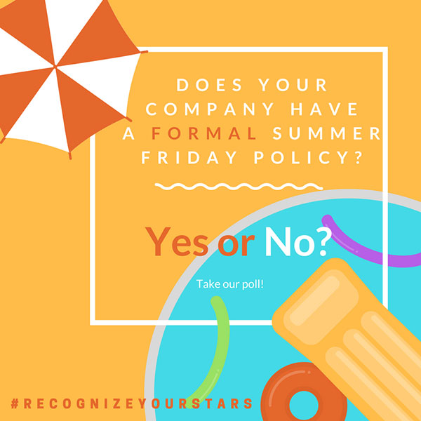 Does your company have a formal summer Friday policy?