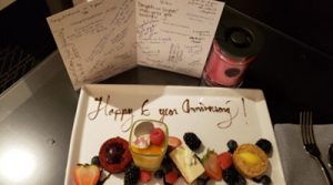 Publicly recognizing 6 years of hard work