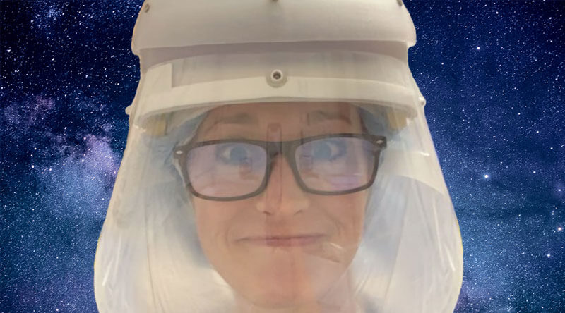 Astronaut or covid nurse?